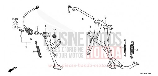 BEQUILLE CB1100AD de 2013